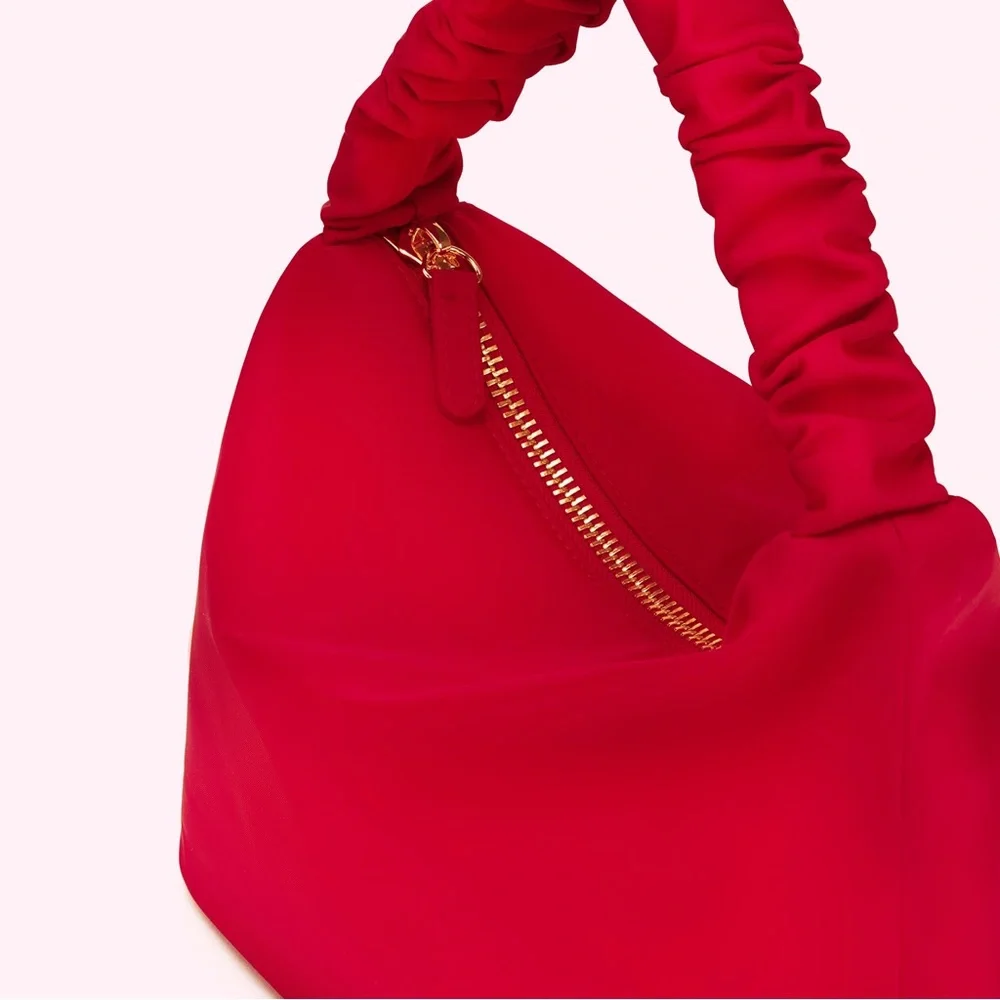 Stoney Clover Lane scrunch bag ruby - Picture 8 of 12